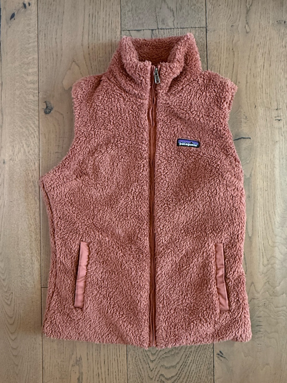 Patagonia Women’s Sherpa Fleece Vest Terracotta Medium